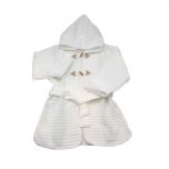 Accappatoio sartoriale bimbo/a apone con alamari