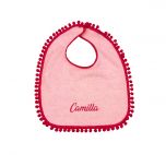 Bavaglino in spugna con pompon