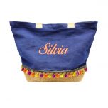 Borsa con base in juta soft