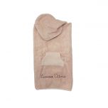 Poncho con cappuccio beberino