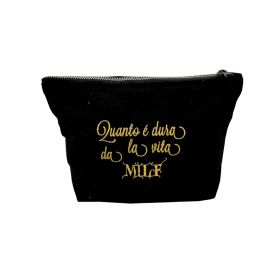 Beauty canvas nero Milf OUTLET