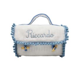 Pompon celeste polvere