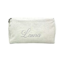 Maxi pochette in ciniglia con soffietto