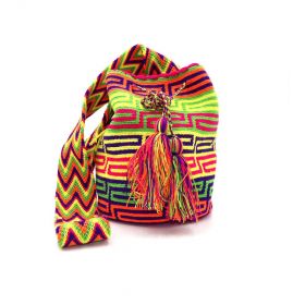 Sacca boho geometrica a fasce